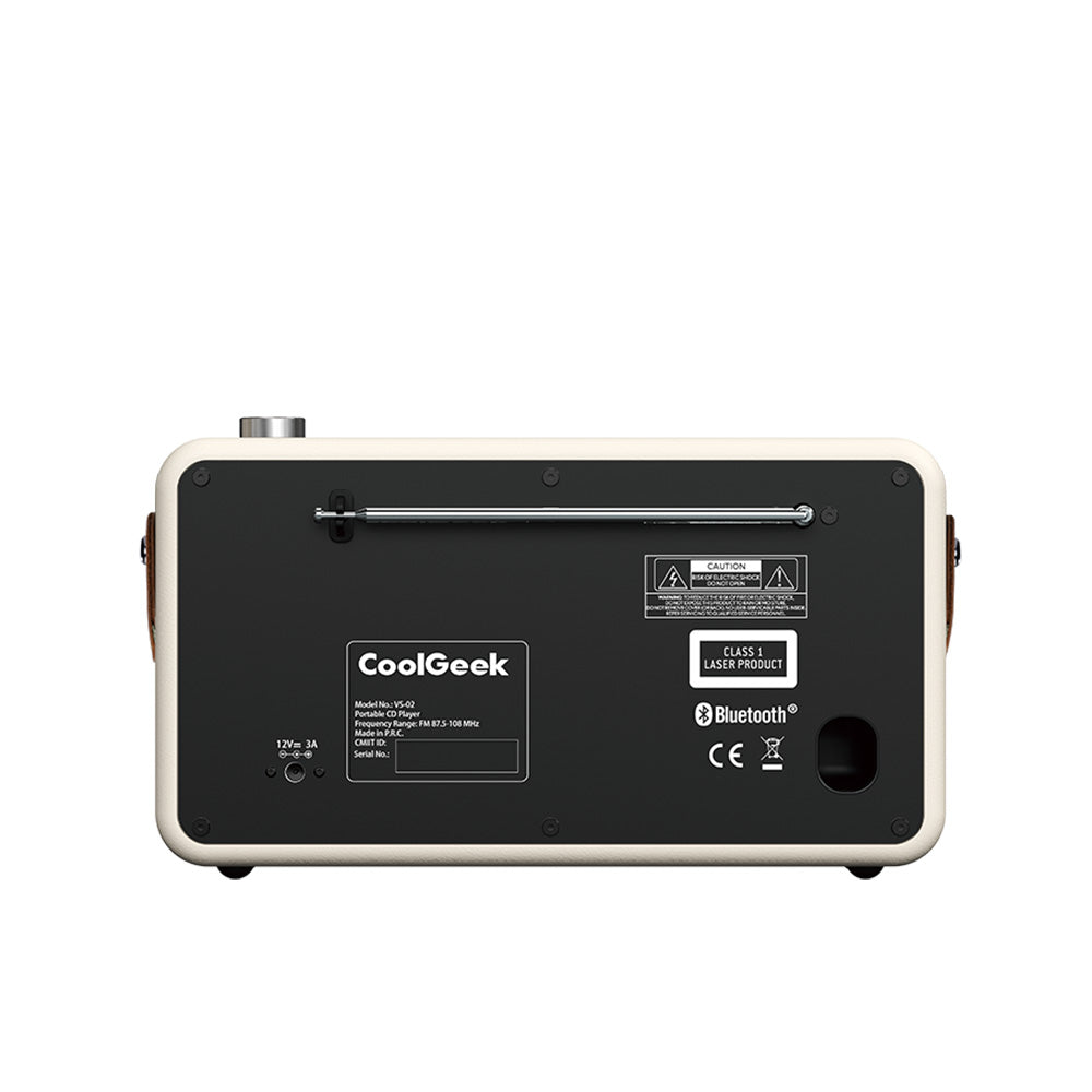 VS-02 Portable CD Player CoolGeek