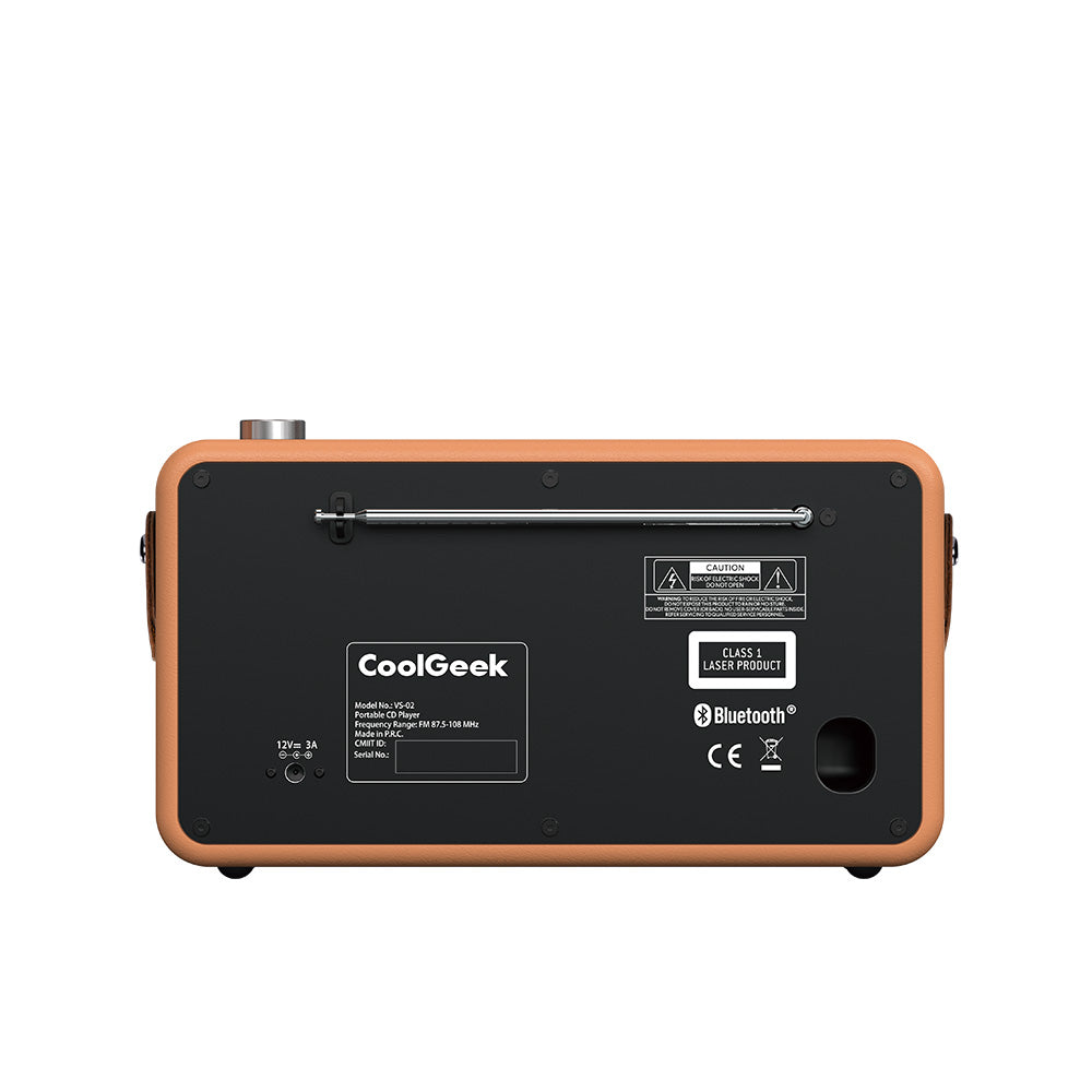 VS-02 Portable CD Player CoolGeek